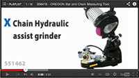 Chain Grinder w/ Hydraulic Assist