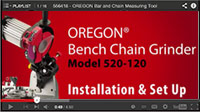Bench Chain Grinder Model 520-120